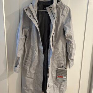 Eddie Bauer Women's "Girl On The Go" Waterproof Hooded Trench Coat